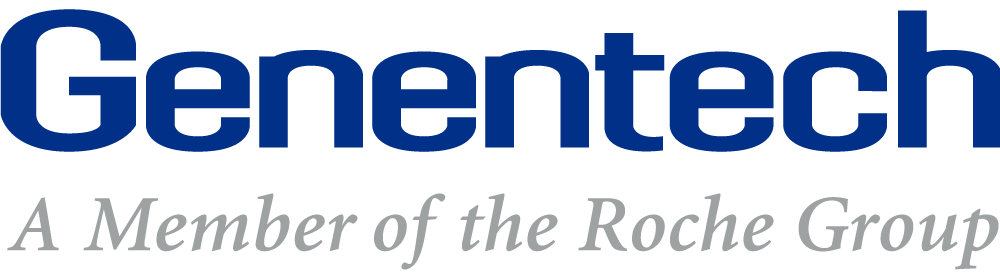 Genentech - A member of the Roche Group logo